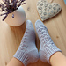 Lavender Socks pattern 