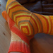 Boho Retro Socks pattern 