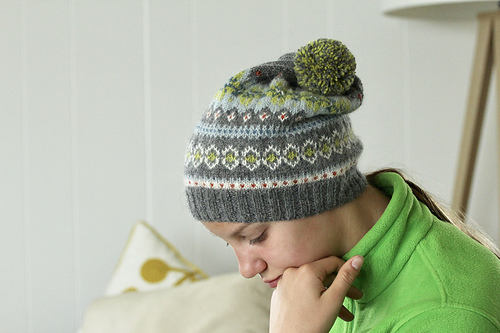 143-28a Autumn Aurora - Poncho and hat photo 6