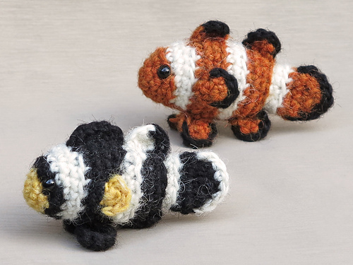 Ravelry: Realistic clownfish pattern by Sonja van der Wijk