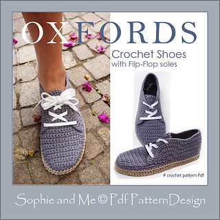 crochet shoes from flip flops