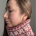 Spring Blossoms Neck Warmer pattern 