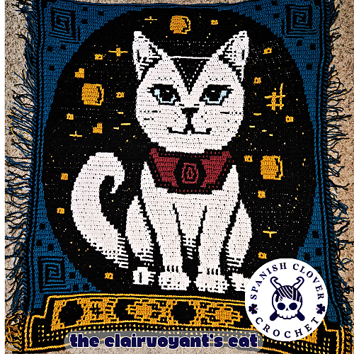 The Clairvoyant's Cat - Spanish Clover Crochet