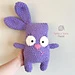 Huggable Bunny Amigurumi pattern 