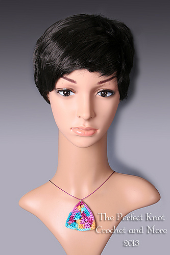 Perfect Symmetry Triangle Pendant photo 1