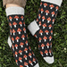 Fly Agaric socks pattern 