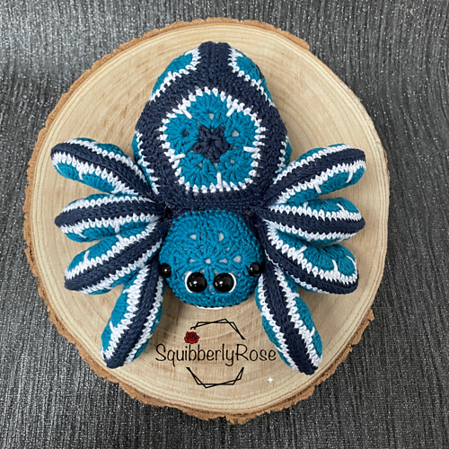 Ravelry Sully the African Flower Spider pattern by selina page