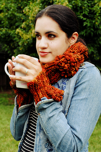 Marigolds Forever Scarf & Wristlets photo 1