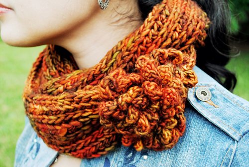 Marigolds Forever Scarf & Wristlets photo 3