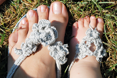 How to Crochet Over Flip Flops