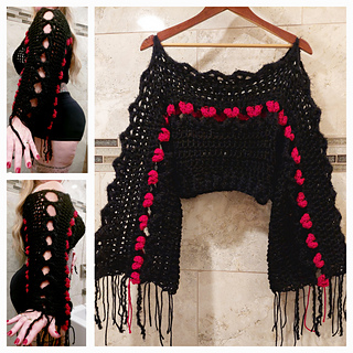 Boho sieve, with lace work detail view.