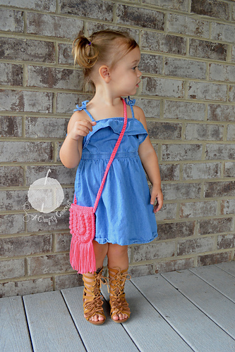 Bitty Boho Bag - A Crafty Concept
