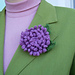 Felted Chrysanthemum Pin photo 3