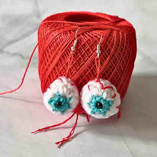 halloween eyeball earrings crochet pattern free 