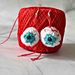 Halloween Eyeball Earrings pattern 