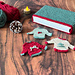 Ugly Xmas Sweater Book Sleeve pattern 