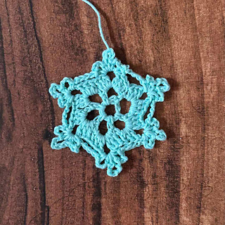 holiday table crochet snowflake coaster pattern free