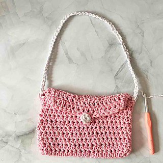 simple clutch bag crochet pattern easy