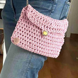 simple clutch bag crochet pattern for beginners