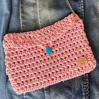 simple clutch bag crochet pattern for beginners