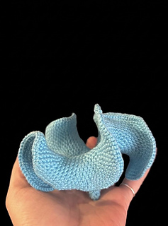 How to crochet a hyperbolic plane