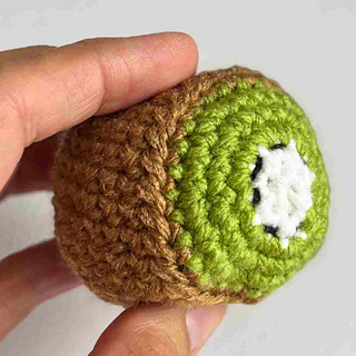 Kiwi Hacky Sack Crochet Pattern