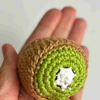 Kiwi Hacky Sack Crochet Pattern