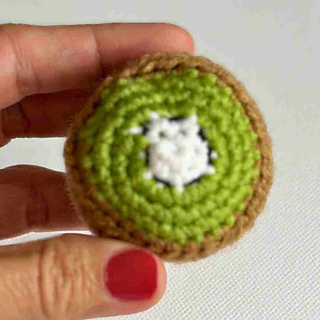 Kiwi Hacky Sack Crochet Pattern