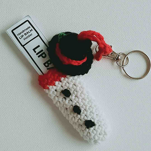 Christmas lip balm holder