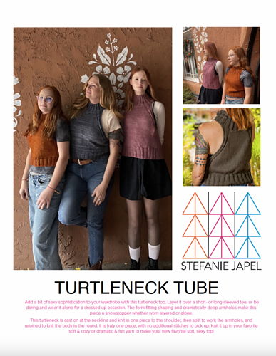 Turtleneck Tube Vest - Stefanie Japel