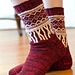 Fringe Socks pattern 