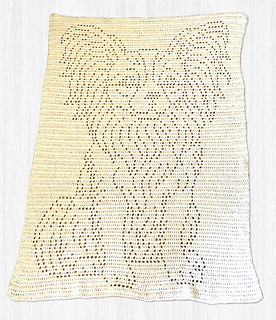 Margaret Diluzio: Sweet Delight, 3 skeins. Hook: F/5mm. 30in x 40in