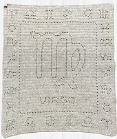 Angela Silvester: DK
303g, Hook: 4mm, 31in x 37in