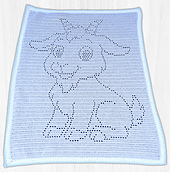 Carla Gasson. Yarn: DK
Hook: 4. 29in x 37in