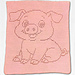 Bonnie Heurer - Yarn: 
Bernat Baby Sport, Hook: Size G, Finished Dimensions: 36in x 32in