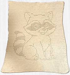 Margaret Diluzio: Sweet Delight, 3 skeins, Hook: Size 5/F, 30in x 36in