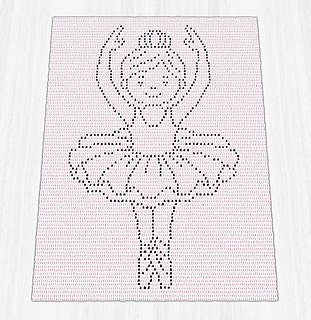 This is a computer-generated preview from my crochet charting software