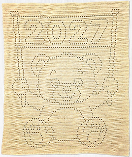 Bonnie Heurer: Bernat Baby Sport. Hook: Size G. Dimensions: 30" x 36".