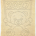 Bear 2027 Filet Blanket pattern