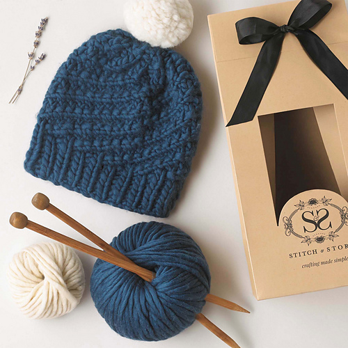 Ravelry Luca Pom Hat pattern by Stitch & Story