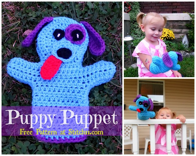 Ravelry Puppy Puppet pattern by Stitch11
