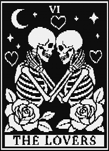The Lovers Tarot Blanket