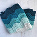 Bahama Waves Baby Blanket pattern 