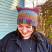 Moss Stitch Cat Ear Beanie pattern