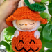 Labubu Pumpkin Outfit pattern