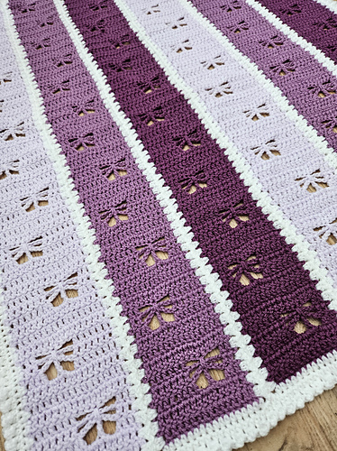 Butterfly Mile A Minute Blanket