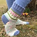 Spring Flower socks pattern 
