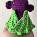 Baby Bat plush pattern 