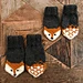 Fox  mittens pattern 