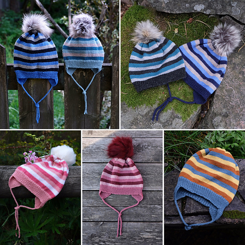 Lue med striper - Marianne Olsen